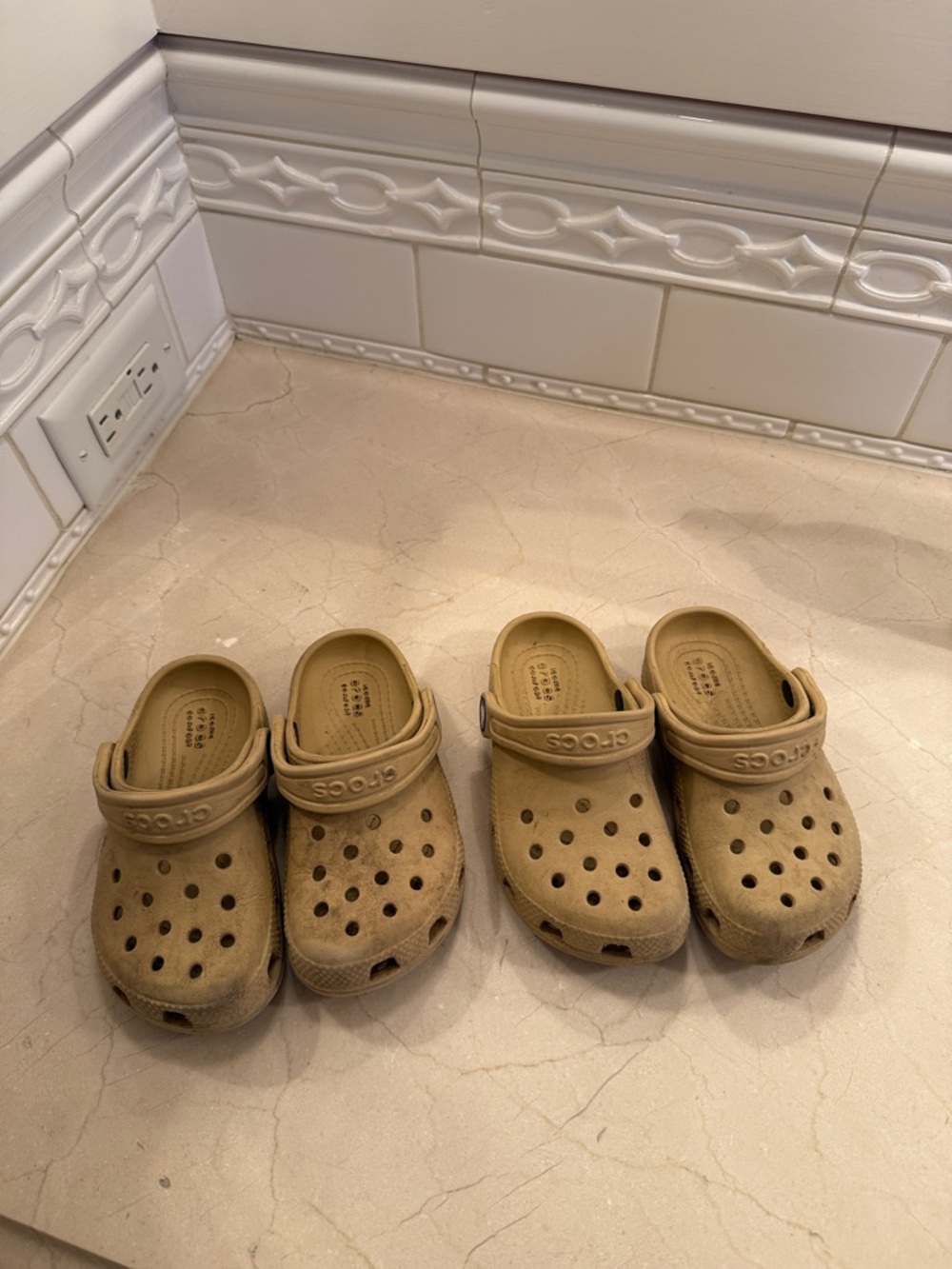 Toddler size 9 Crocs
